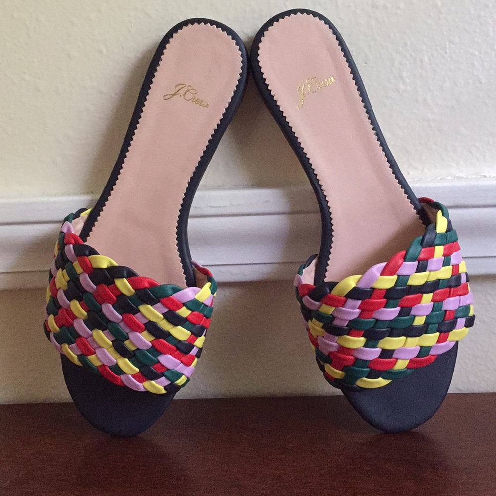 J. Crew Cora Slide Sandals